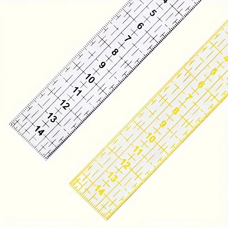 Rectangle Acrylic Quilting Template Patchwork Tailor Drawing Sewing Ruler - Jason Shop Fittings