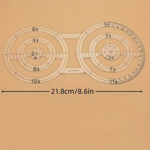 Quilting Ruler Template - Jason Shop Fittings