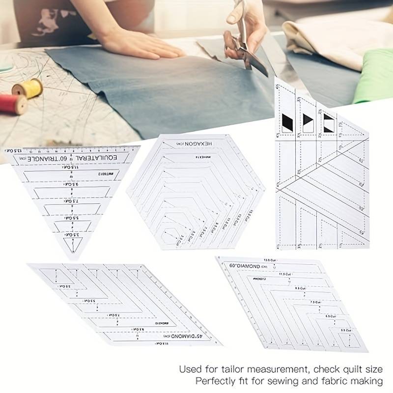 Patchwork Ruler Quilting Rule High Grade TranCloth Cutting Rusparet Acrylic Rulers Yardstick lers DIY Sewing Tools