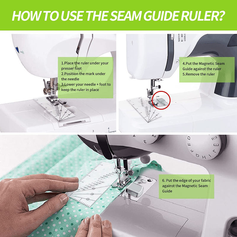 Acrylic Seam Guide Ruler