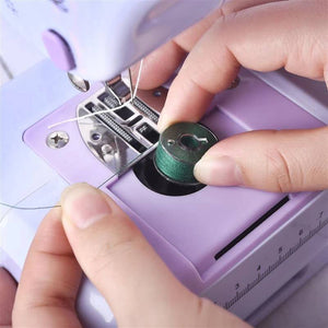 Sewing Machine Bobbins Box with spools - Jason Shop Fittings