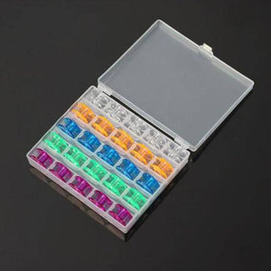 Sewing Machine Bobbins Box with spools - Jason Shop Fittings