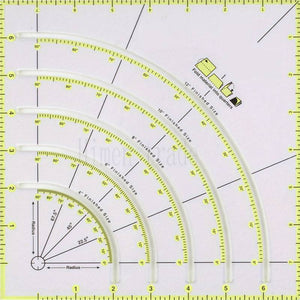Non-Slip Circle Cutter Ruler - Jason Shop Fittings