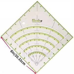 Non-Slip Circle Cutter Ruler - Jason Shop Fittings