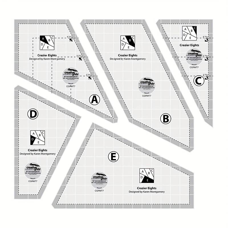 Acrylic Quilting Ruler Set - Jason Shop Fittings