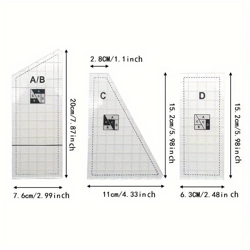 Acrylic Quilting Ruler - Jason Shop Fittings