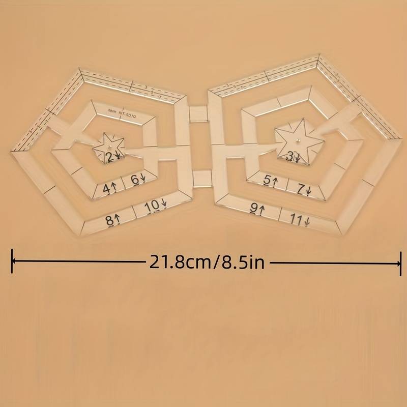 Quilting Ruler Template - Jason Shop Fittings