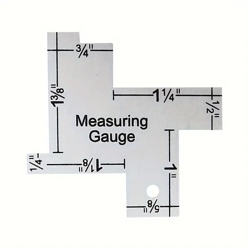 2 Inch Mini Hand Measuring Gauge Quilting Sewing Dressmaking Patchwork Ruler for DIY Sewing Craft - Jason Shop Fittings