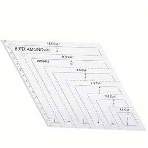 Patchwork Ruler Quilting Rule High Grade TranCloth Cutting Rusparet Acrylic Rulers Yardstick lers DIY Sewing Tools - Jason Shop Fittings