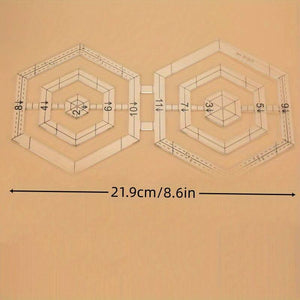 Quilting Ruler Template - Jason Shop Fittings