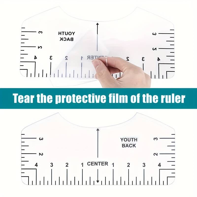 T-Shirt Ruler Guide - Jason Shop Fittings
