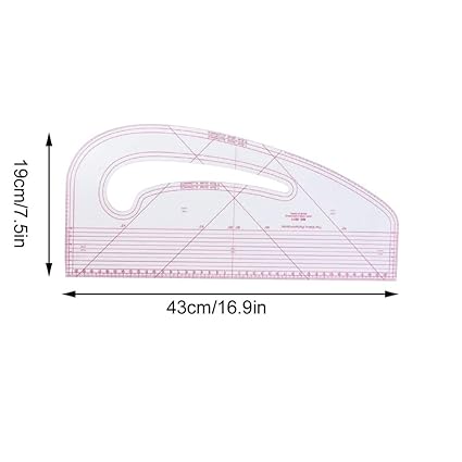 Pattern Maker Ruler Clothing Making Curve Ruler Sewing Tools for Tailor Designer. - Jason Shop Fittings