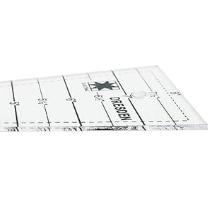 Acrylic Sewing Ruler Easy Patchwork Quilting Quadrilateral Hexagon Easy DIY Template - Jason Shop Fittings