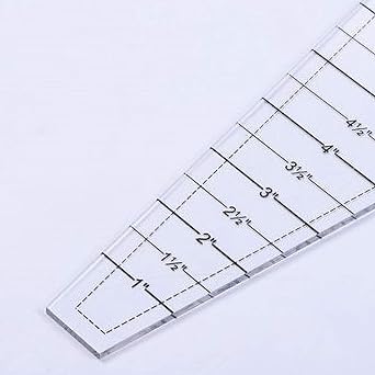 Acrylic Sewing Ruler Easy Patchwork Quilting Quadrilateral Hexagon Easy DIY Template - Jason Shop Fittings