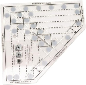 Mini Quilt Ruler Pineapple Trim Acrylic Tool Template Mesh Sewing Ruler for Tools Transparent 6 8 10 Inch Quilts - Jason Shop Fittings
