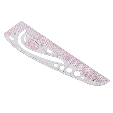 Tailor Ruler, Plastic 3245 Curve Ruler Transparent Drafting Drawing Measuring Tool Metric Ruler Dedicated Protractor, Sewing Pattern Making Tools for Pattern Making for Household - Jason Shop Fittings