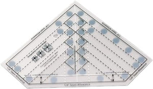 Mini Quilt Ruler Pineapple Trim Acrylic Tool Template Mesh Sewing Ruler for Tools Transparent 6 8 10 Inch Quilts - Jason Shop Fittings