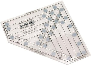Mini Quilt Ruler Pineapple Trim Acrylic Tool Template Mesh Sewing Ruler for Tools Transparent 6 8 10 Inch Quilts - Jason Shop Fittings
