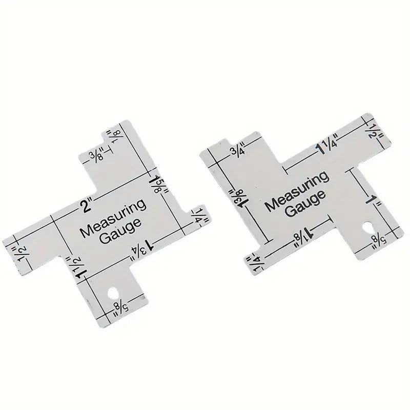 2 Inch Mini Hand Measuring Gauge Quilting Sewing Dressmaking Patchwork Ruler for DIY Sewing Craft - Jason Shop Fittings