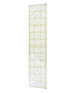 QWORK® 15 x 60cm Quilting Ruler, Precise Sewing Ruler for Quilting, Sewing and Patchworks (6” x 24”) - Jason Shop Fittings