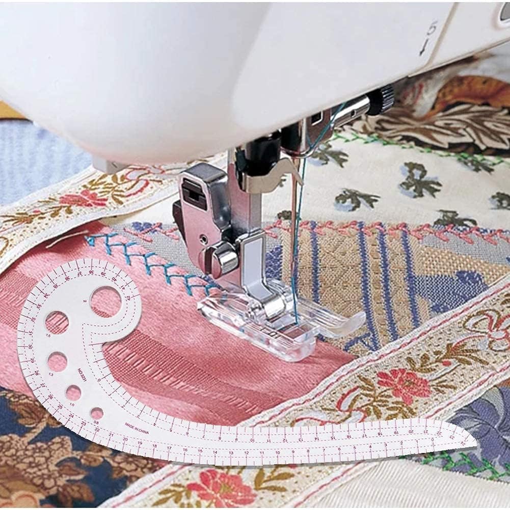 Mini Sewing Ruler Mini French Curve Ruler Sewing Ruler Tailor Seamstress Tool Measuring