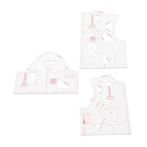 1: 5 Ruler for Women Clothes Design, Sewing Pattern Making Tools Template - Jason Shop Fittings