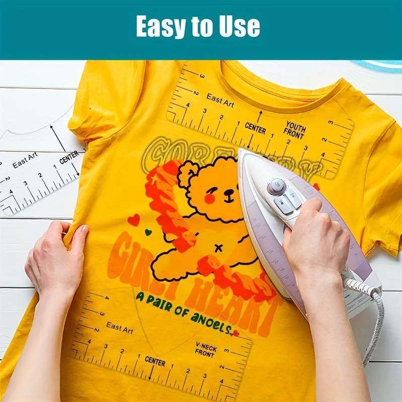 T-Shirt Ruler Guide - Jason Shop Fittings