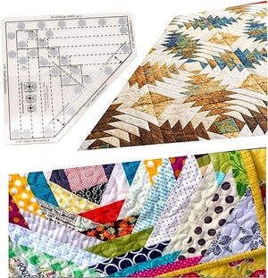 Mini Quilt Ruler Pineapple Trim Acrylic Tool Template Mesh Sewing Ruler for Tools Transparent 6 8 10 Inch Quilts - Jason Shop Fittings