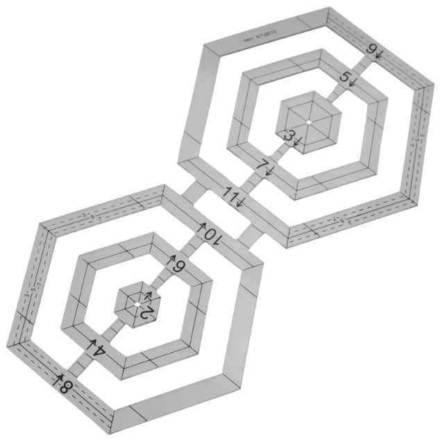 Quilting Ruler Template - Jason Shop Fittings