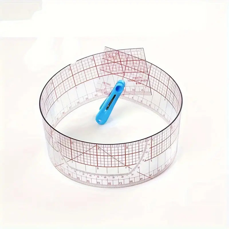 Kearing Plastic Pattern Grading Ruler 45cm & 18” - Jason Shop Fittings