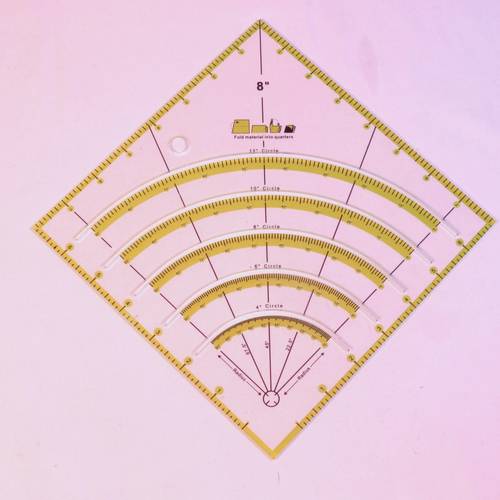 Non-Slip Circle Cutter Ruler