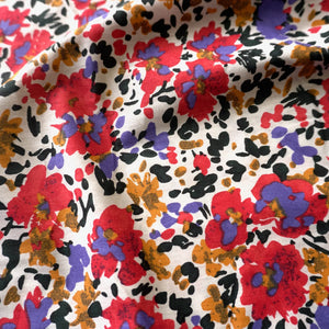 otton Floral Bold Print | PRICED PER METER - Jason Shop Fittings