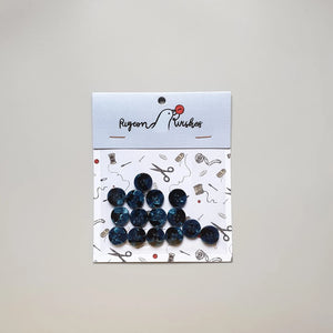 Nightshade button set (15mm shirting size) - Jason Shop Fittings