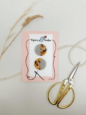 Ocean leopard (Extra Large) Button Card - Jason Shop Fittings