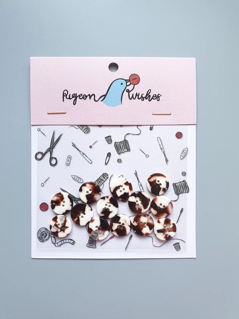 Wuthering Button Set (15mm Shirting Size) - Jason Shop Fittings