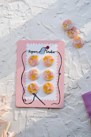 FANCIFUL BUTTON CARD