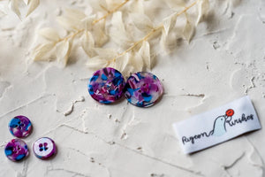 Lucid Button Set (15mm Shirting Size) - Jason Shop Fittings