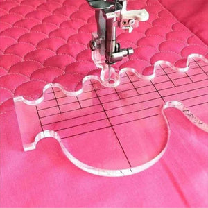 Sewing Templates, 6Pcs, Multiple Sizes, Acrylic Ruler, Multifunction Embroidery Quilting, Darning Foot, Beginners Kits, Craft Patchwork Tool - Jason Shop Fittings