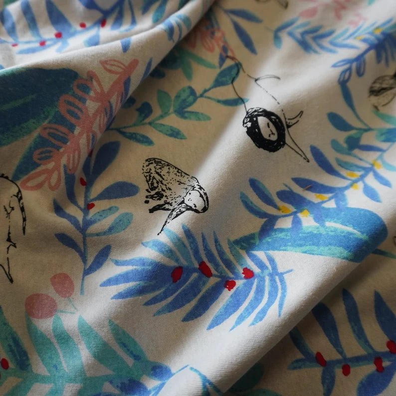 Animal Print Fabric - Cream | PRICED PER METER - Jason Shop Fittings