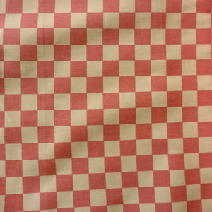 Cotton Canvas Checker board | PRICED PER METER