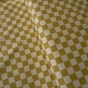 Cotton Canvas Checker board | PRICED PER METER