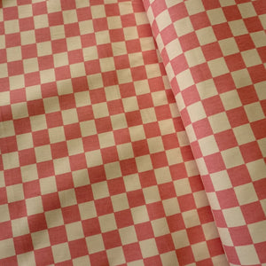 Cotton Canvas Checker board | PRICED PER METER - Jason Shop Fittings
