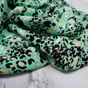 Neon Pink Floral Jacquard Fabric | PRICED PER METER - Jason Shop Fittings