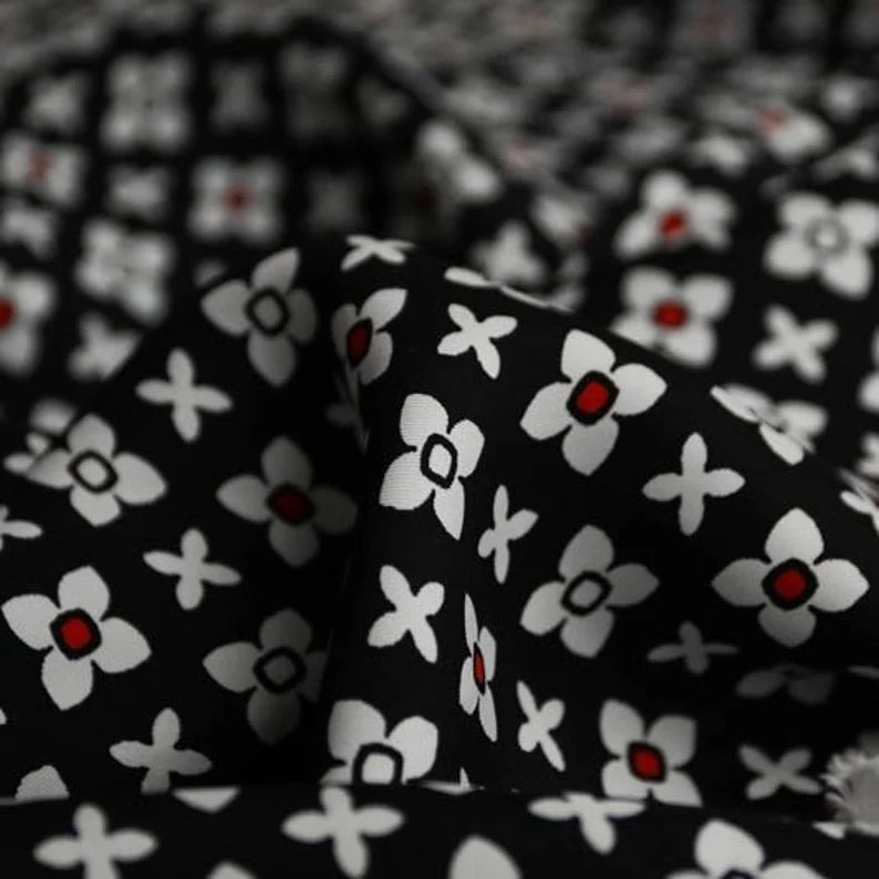 Crossflora eclipse cupro satin twill fabric | PRICED PER METER - Jason Shop Fittings