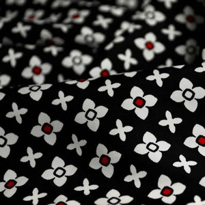 Crossflora eclipse cupro satin twill fabric | PRICED PER METER