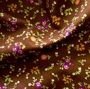 Canvas Style Floral Corduroy | PRICED PER METER - Jason Shop Fittings
