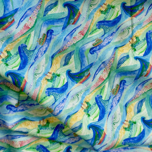 Sail the Seas - Sweatshirt Fabric | PRICED PER METER - Jason Shop Fittings