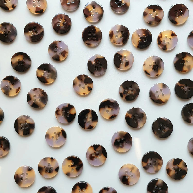 Beguiled button set (15mm shirting size) - Jason Shop Fittings