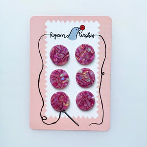 Hocus pocus button card - Jason Shop Fittings