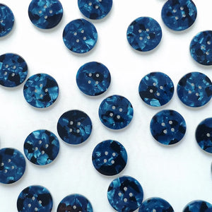 NIGHTSHADE BUTTON CARD (25MM COAT SIZE) - Jason Shop Fittings